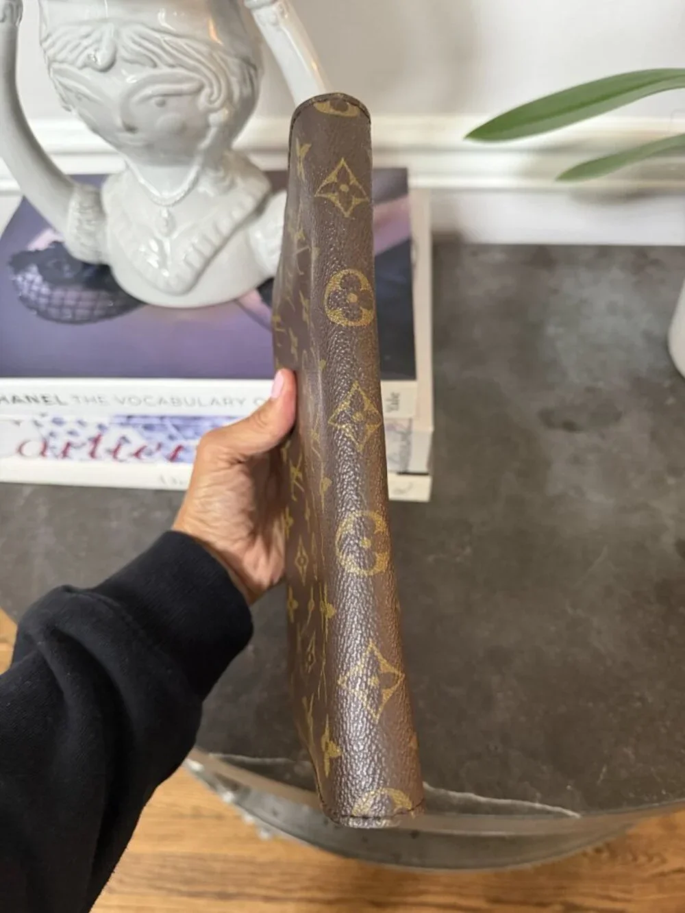 Louis Vuitton Bordeaux Clutch Bag Monogram Leather